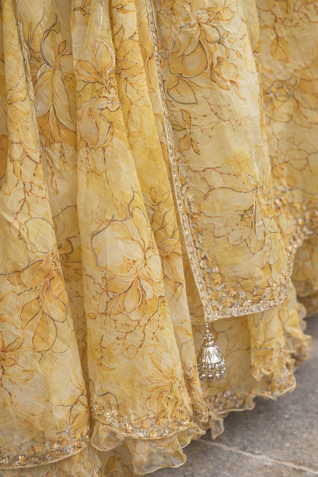 Yellow Pastel Couture Set