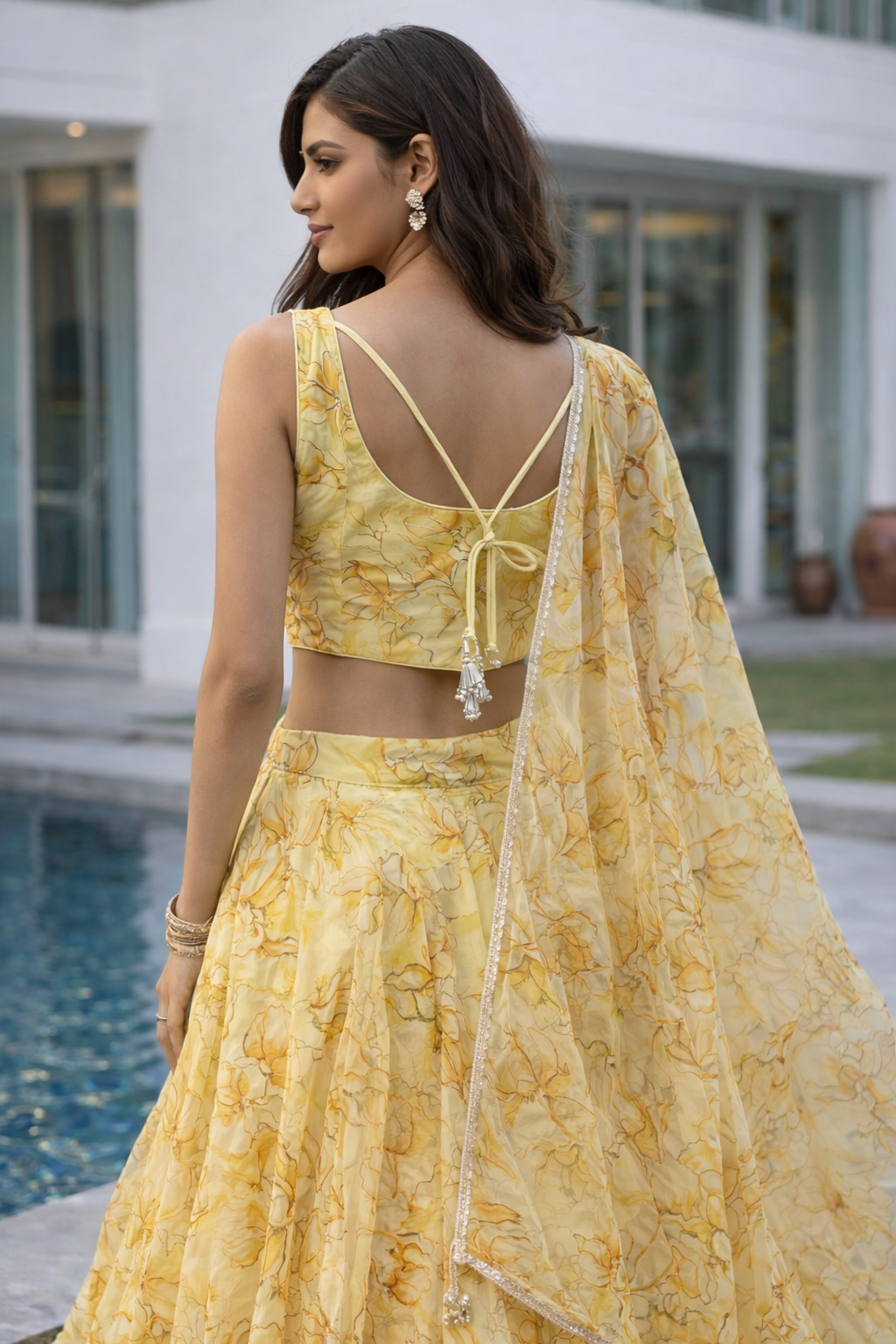 Yellow Pastel Couture Set