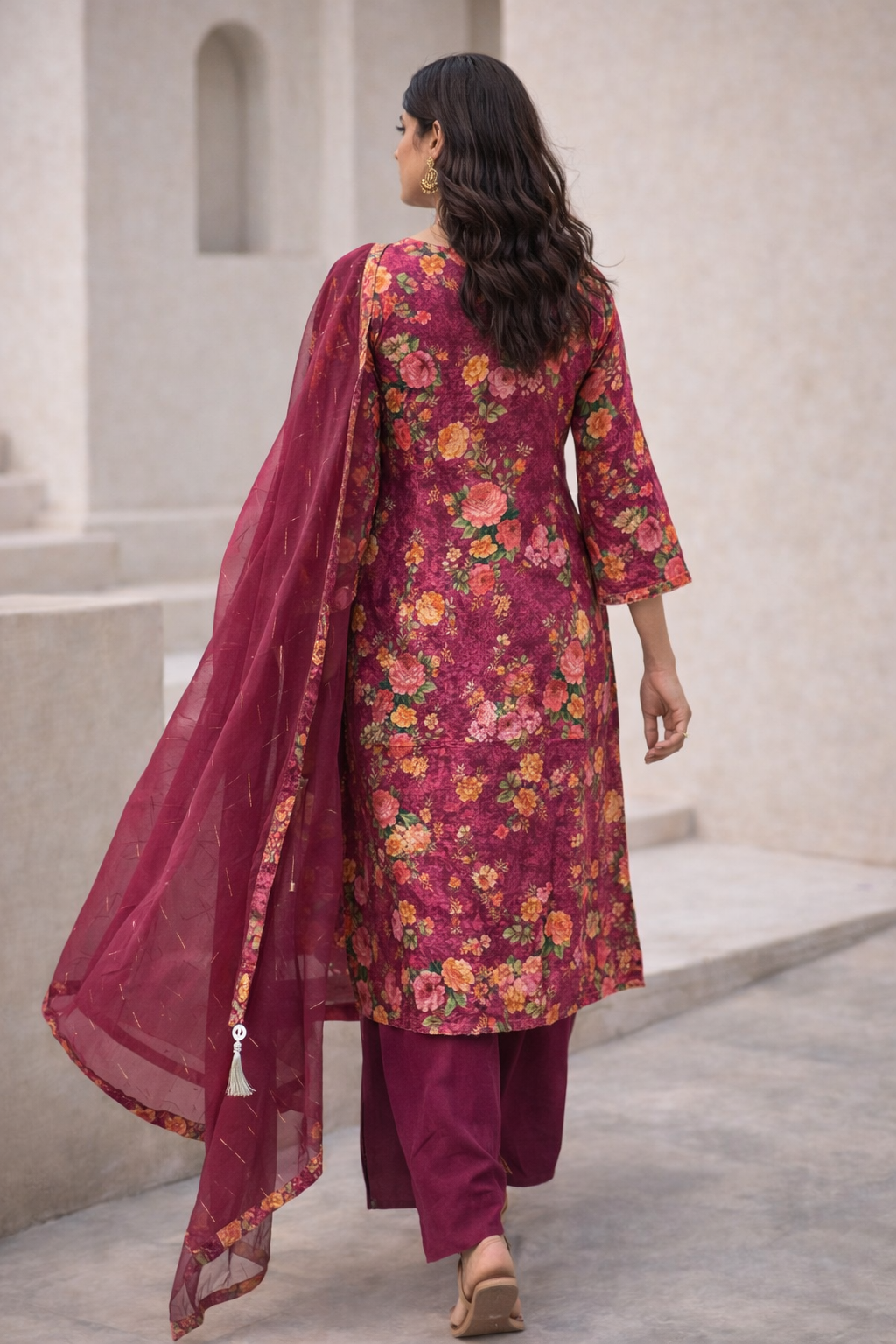 Magenta Grace Suit