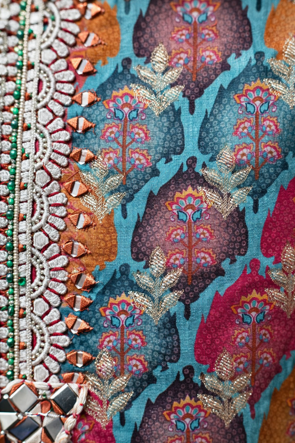 Forest Jewel Teal Suit