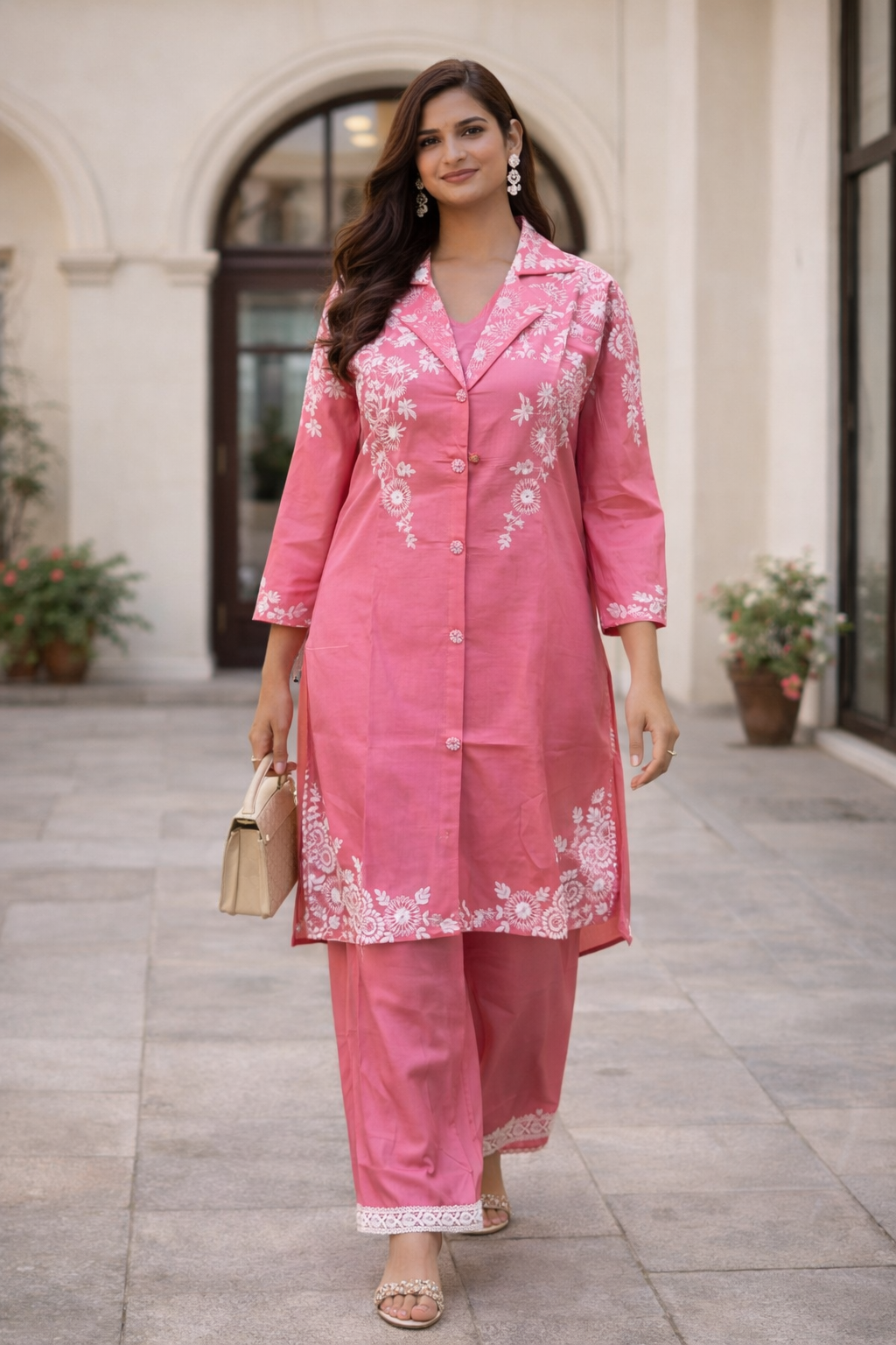 Signature Floral Luxe jacket Co-Ord Set