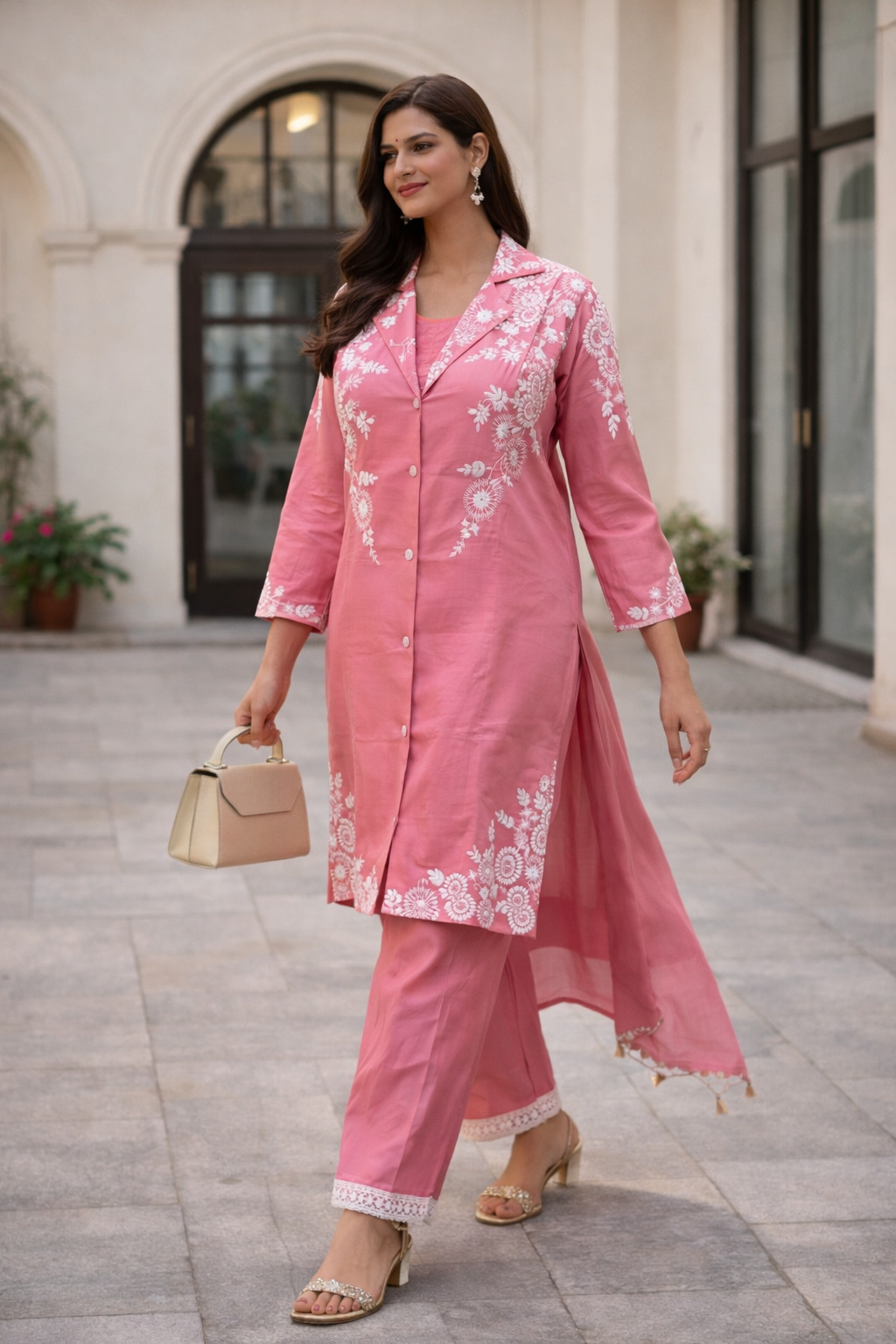 Signature Floral Luxe jacket Co-Ord Set