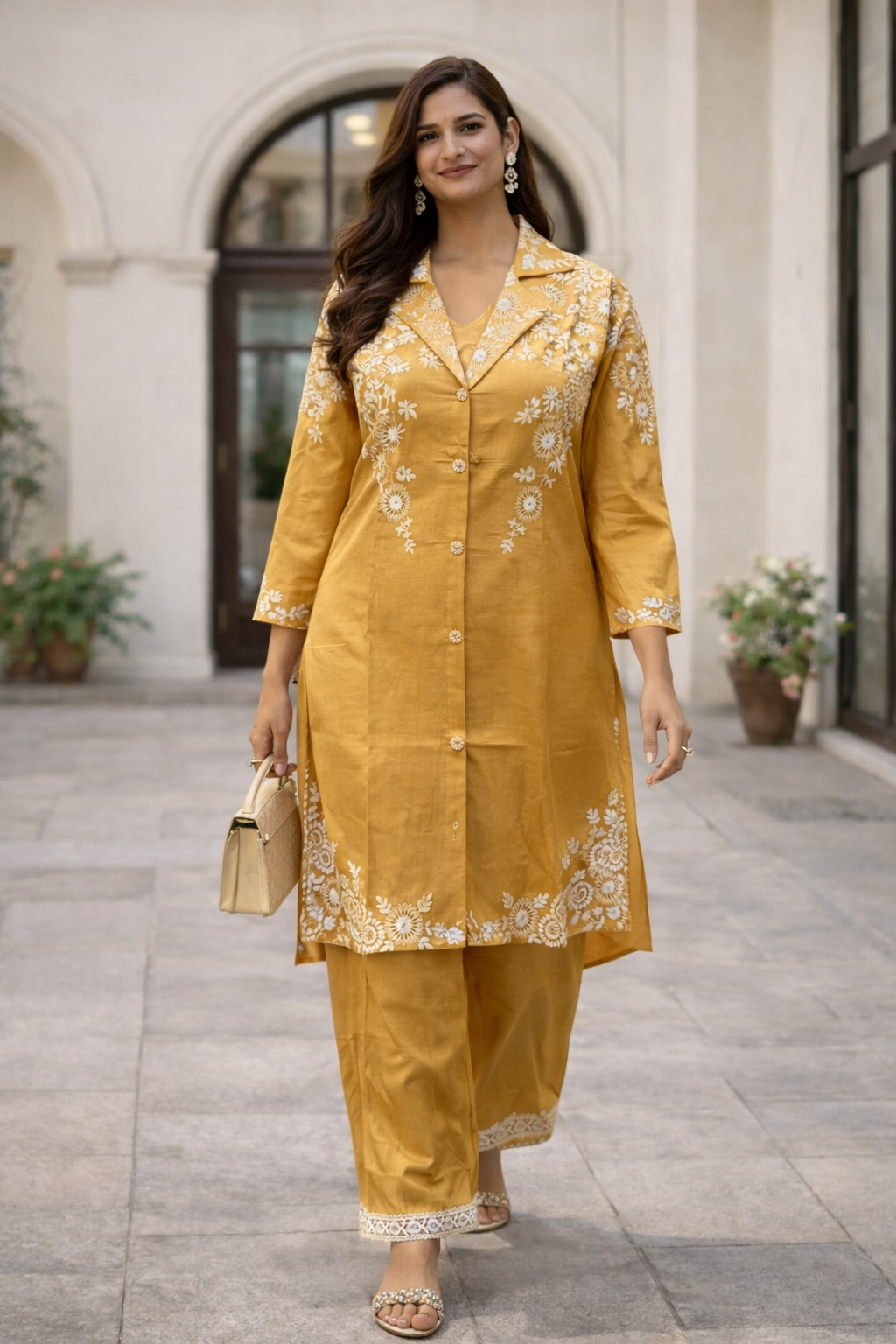 Signature Floral Luxe jacket Co-Ord Set