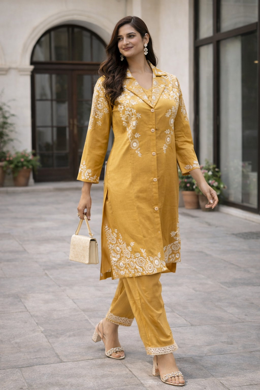 Signature Floral Luxe jacket Co-Ord Set