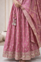 Gulrida Rose Banarasi Lehenga Set