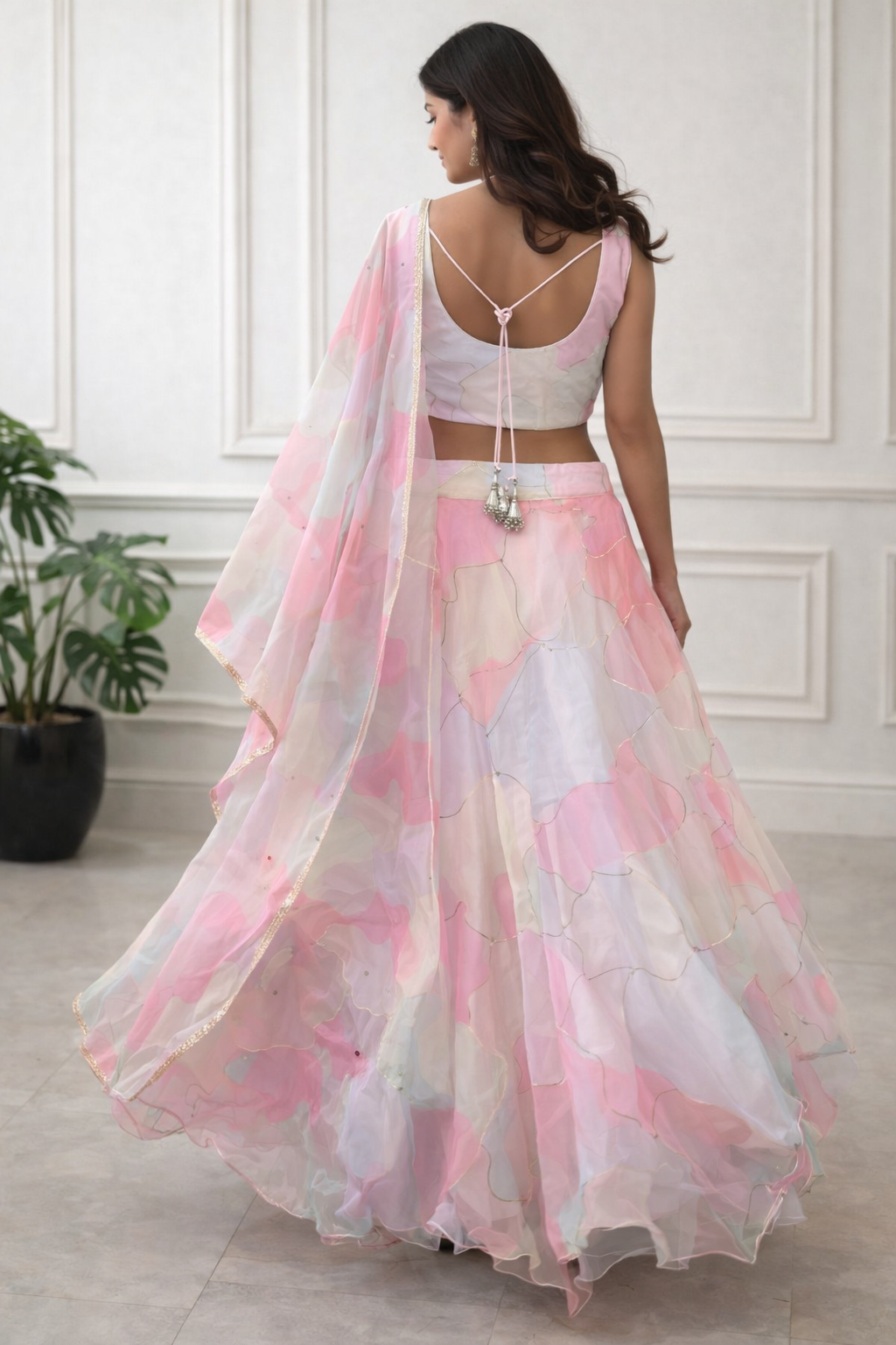 Pastel Petals Couture Set